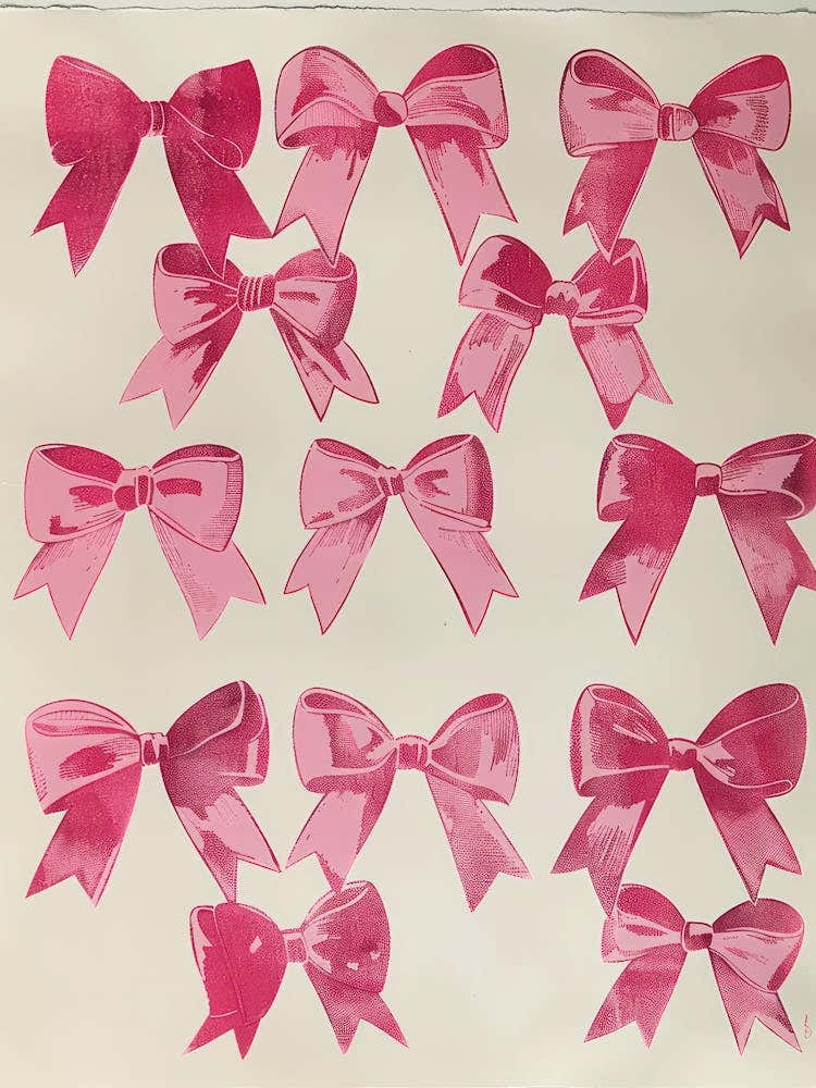 Cherry Bows Collection 2 Pattern