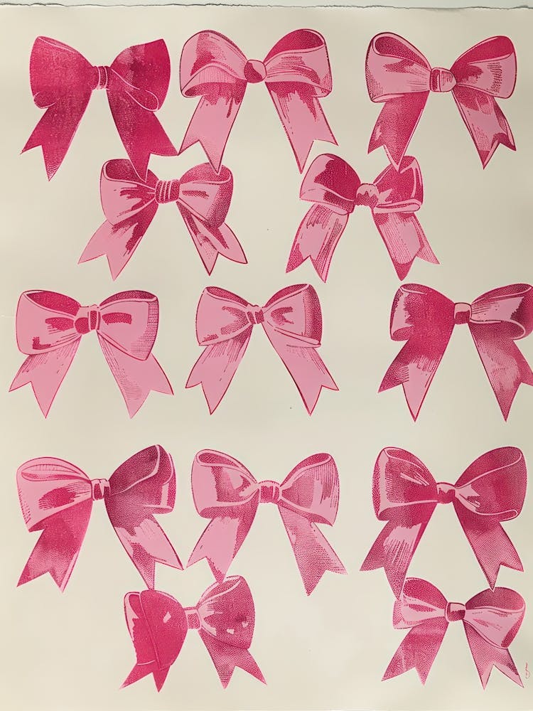 Cherry Bows Collection 2 Pattern