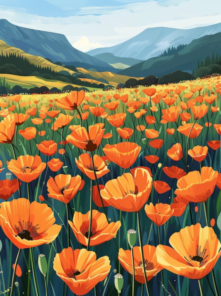 Poppies In The Field 17