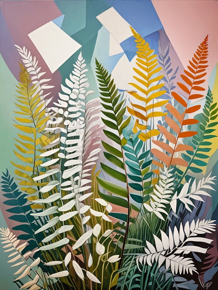 Rainbow Ferns no1