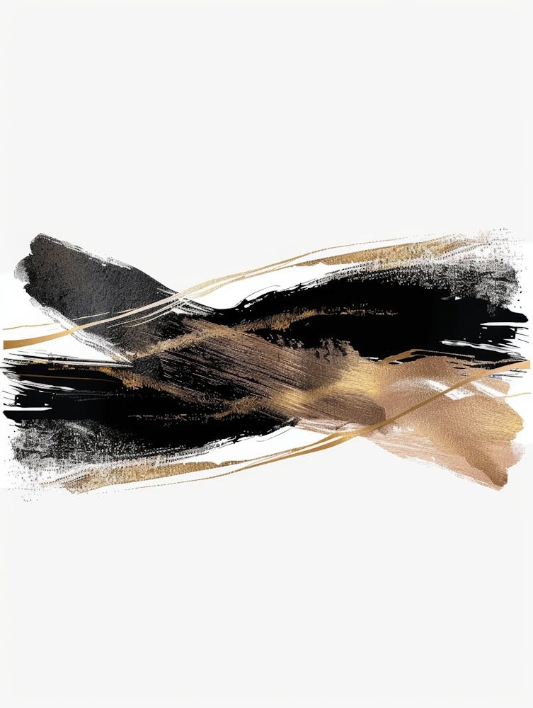 Abstract Brushstrokes Canvas Print 26