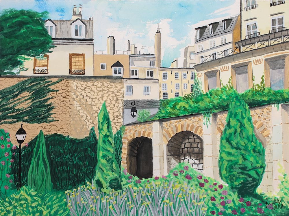 Hidden Parisan Garden