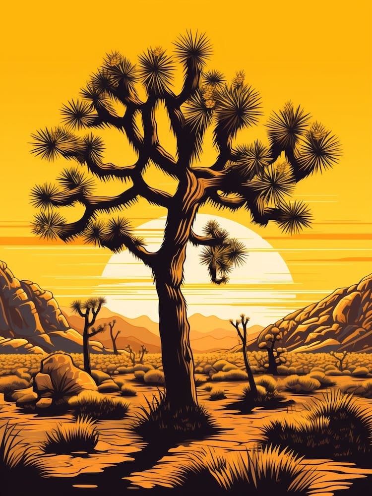 Johnstons Joshua Tree In Black And Gold (4)