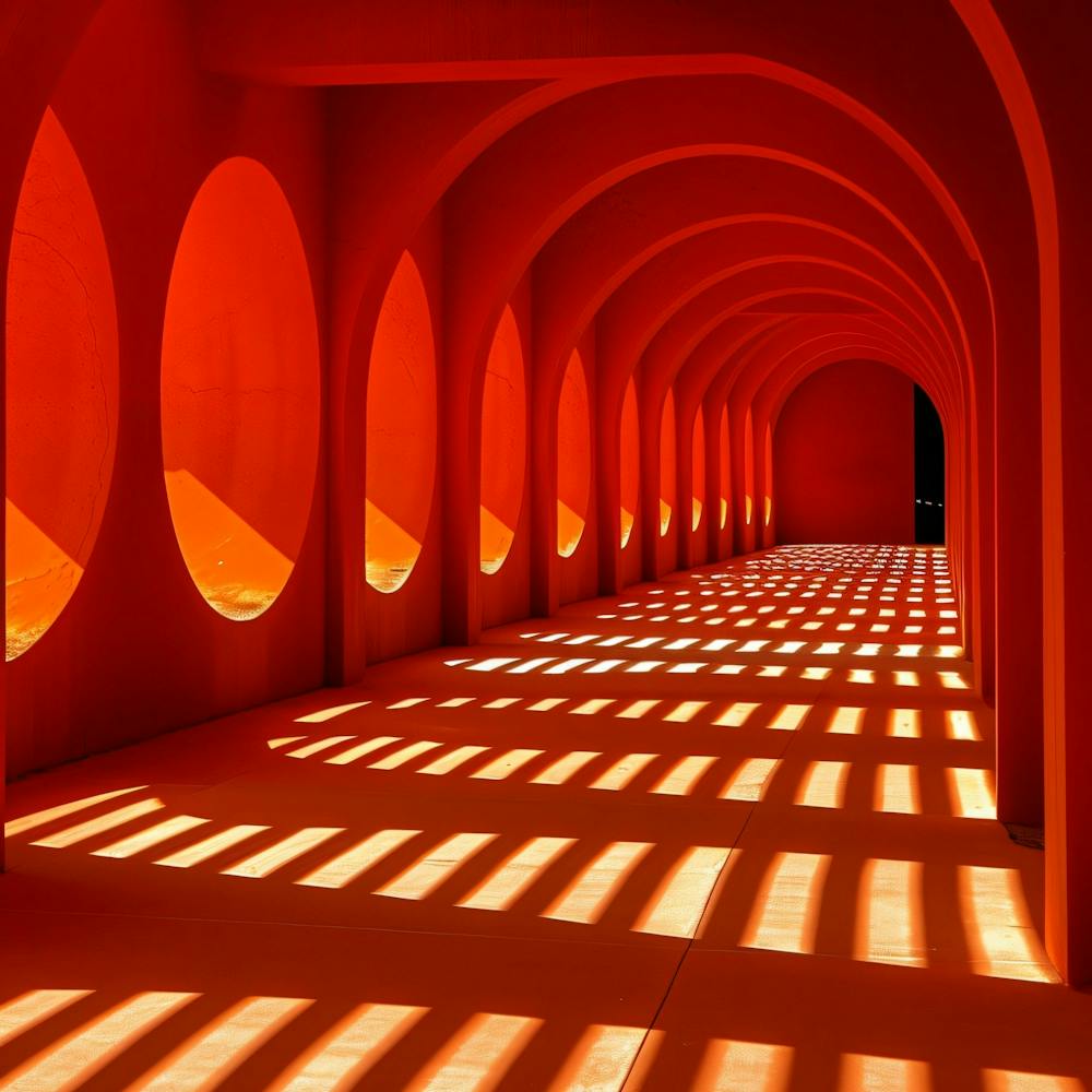 Red Hallway