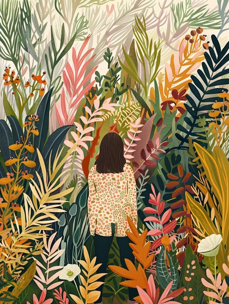 In The Garden Descanso Gardens Usa 1