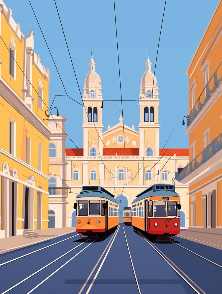 Portugal 1 Travel Illustration