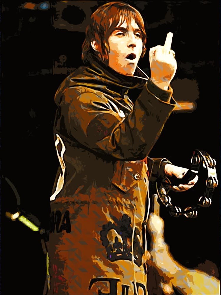 liam gallagher oasis britpop music band 10