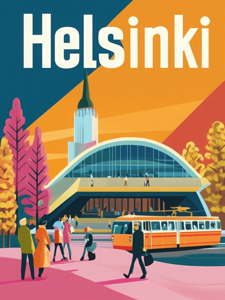 Aihrgdesign A 1970s Inspired Travel Poster For Helsinki Depic 3ef06e9b Ef7c 40b1 B4a0 8b211f02cb33 0