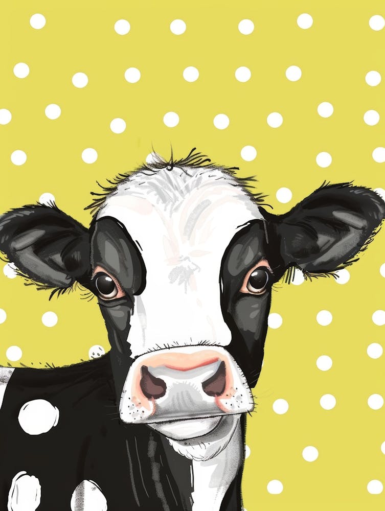 Polka Dot Cow