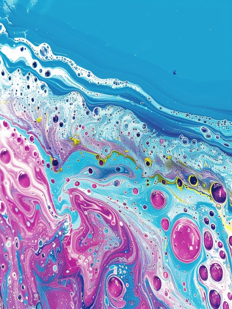 Bubbles Canvas Print