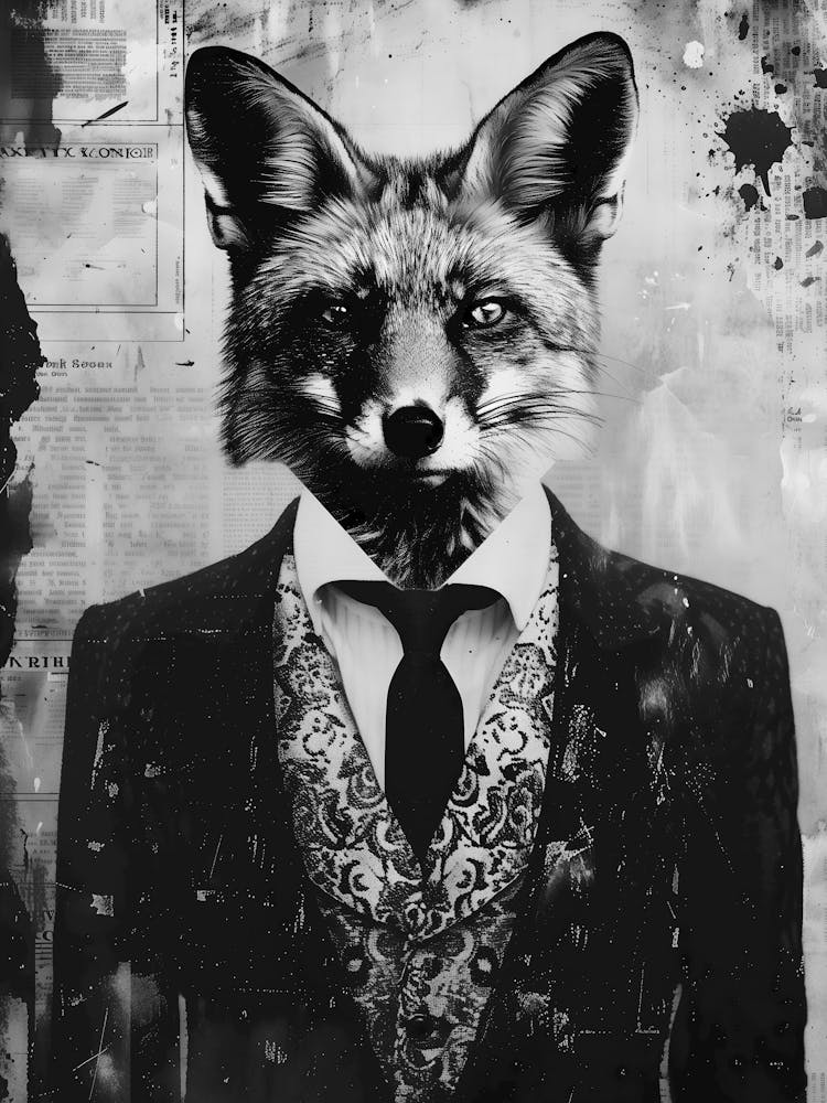 Fox In A Suit