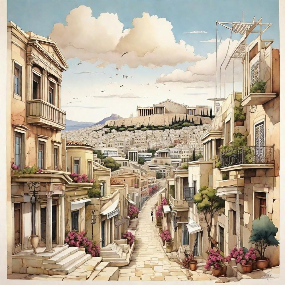 Athens Cityscape