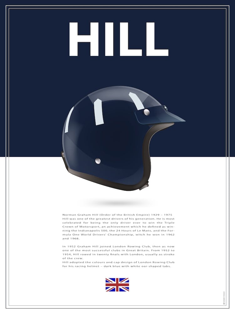 Graham Hill Helmet