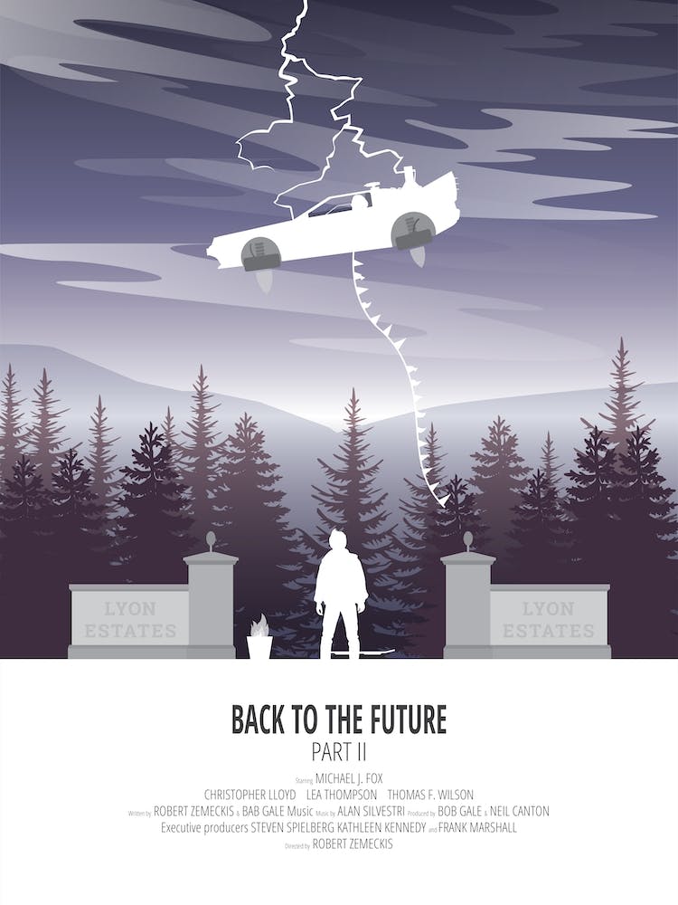 Delorean Back To The Future Part 2
