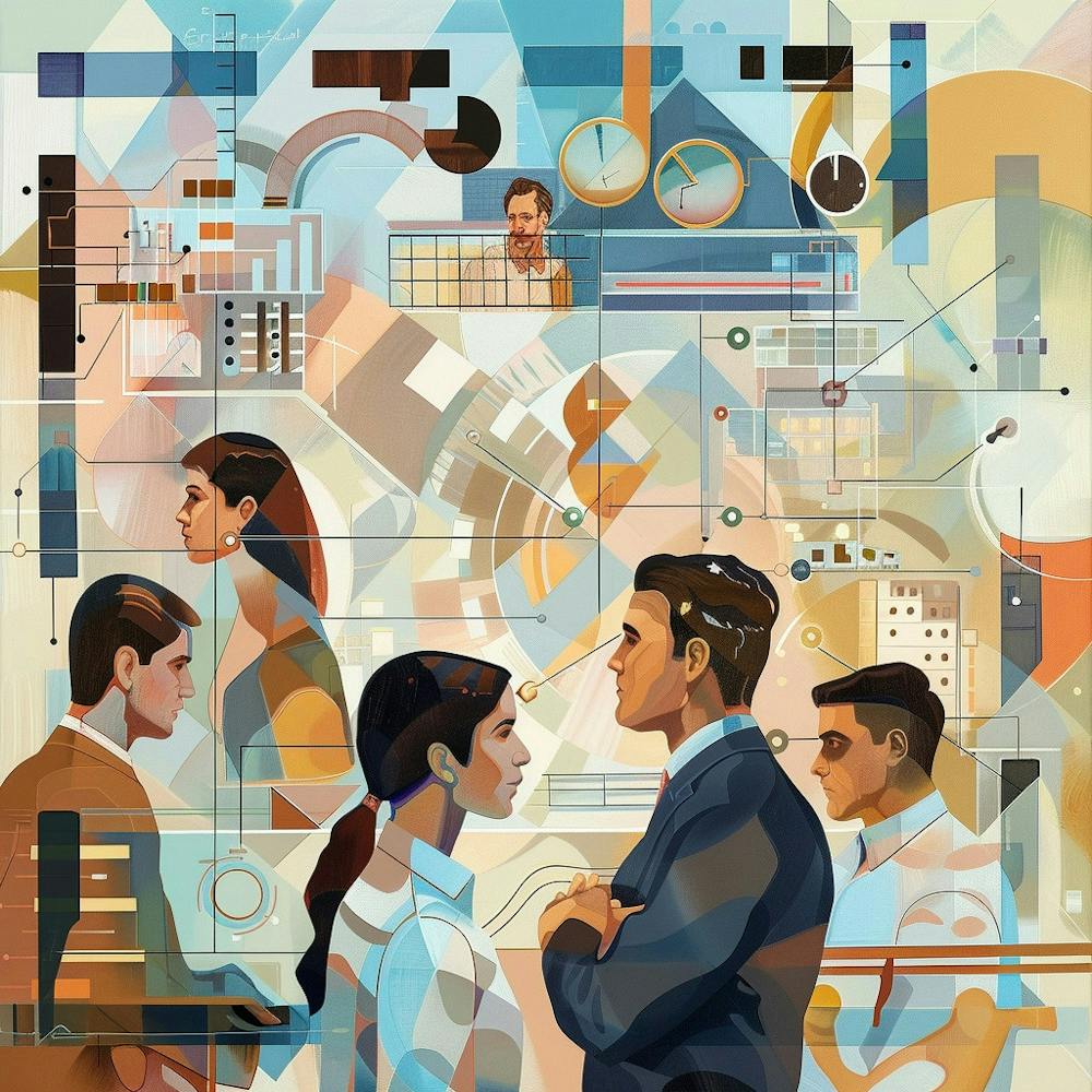 Illustration Of A Group Of People