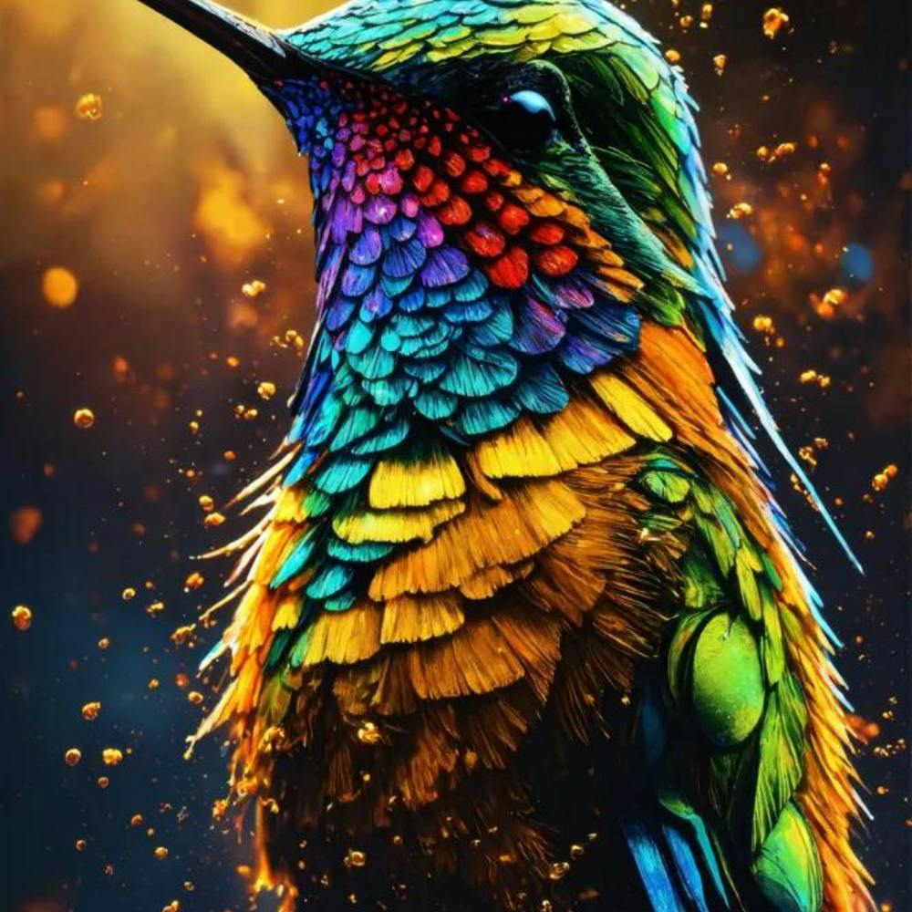 Colorful Hummingbird