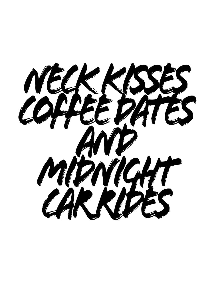 Baisers au Cou Rendez-vous Café et Balades en Voiture à Minuit Police Grunge