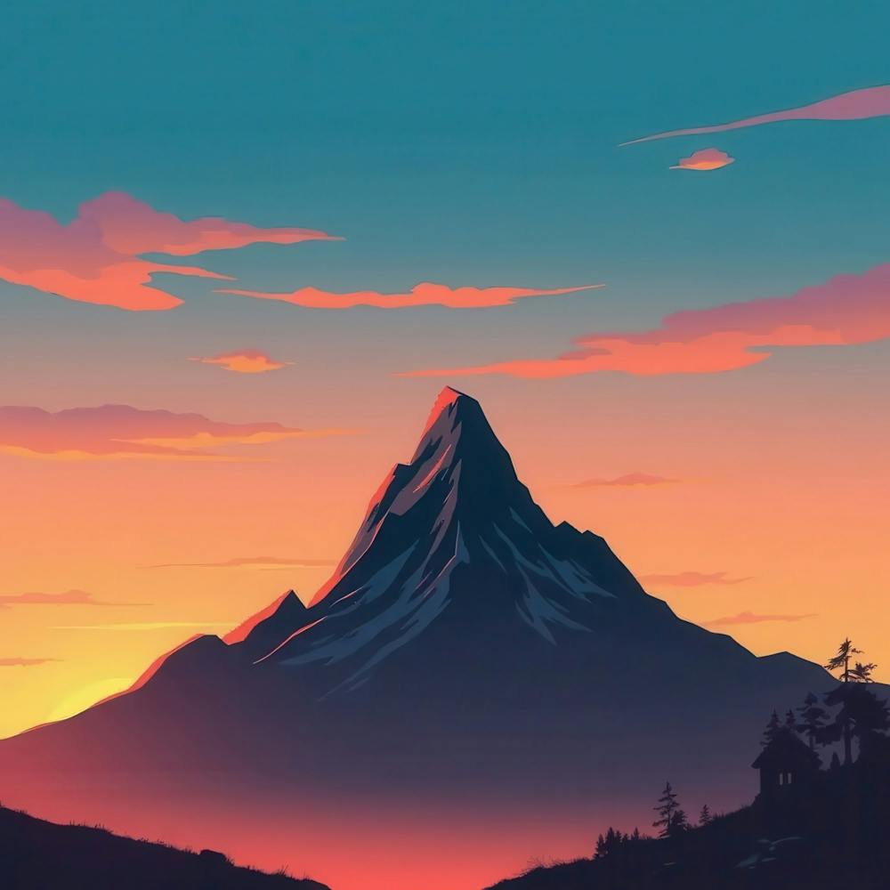 Sunset Mountain 2