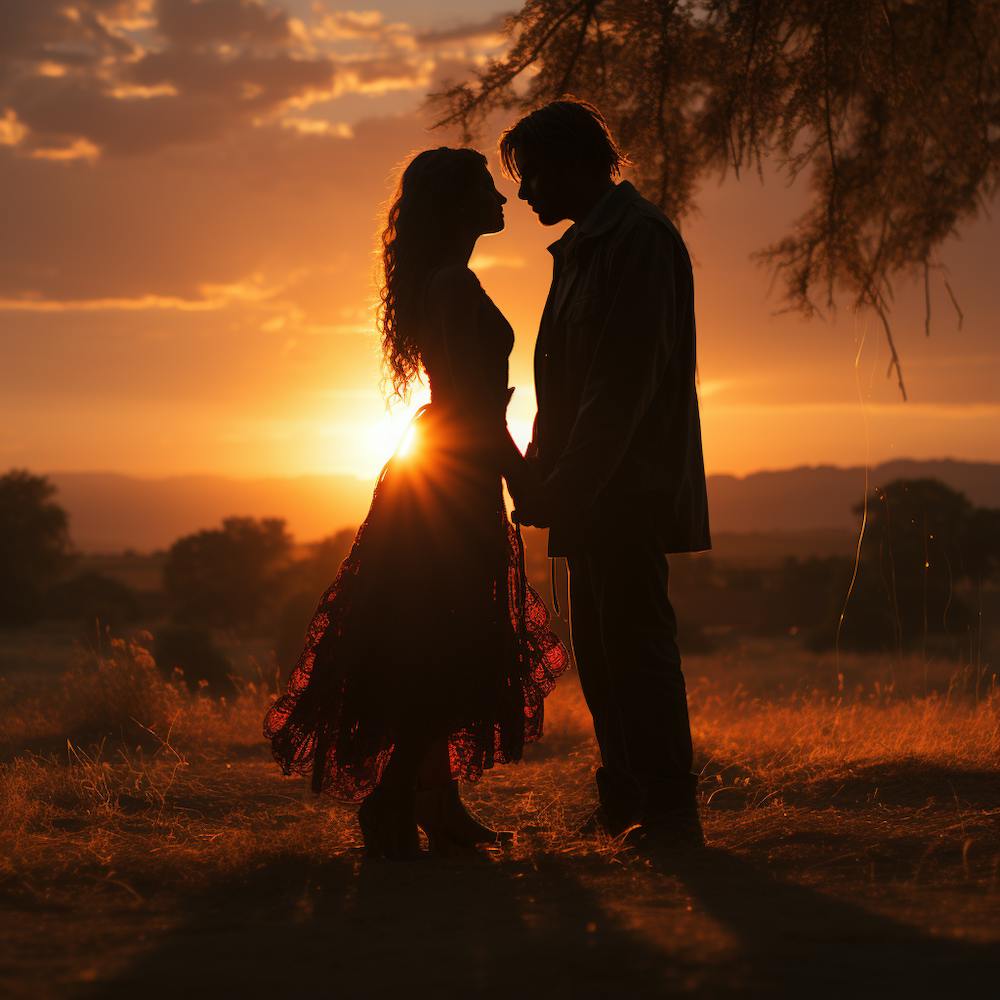 Sunset Couple