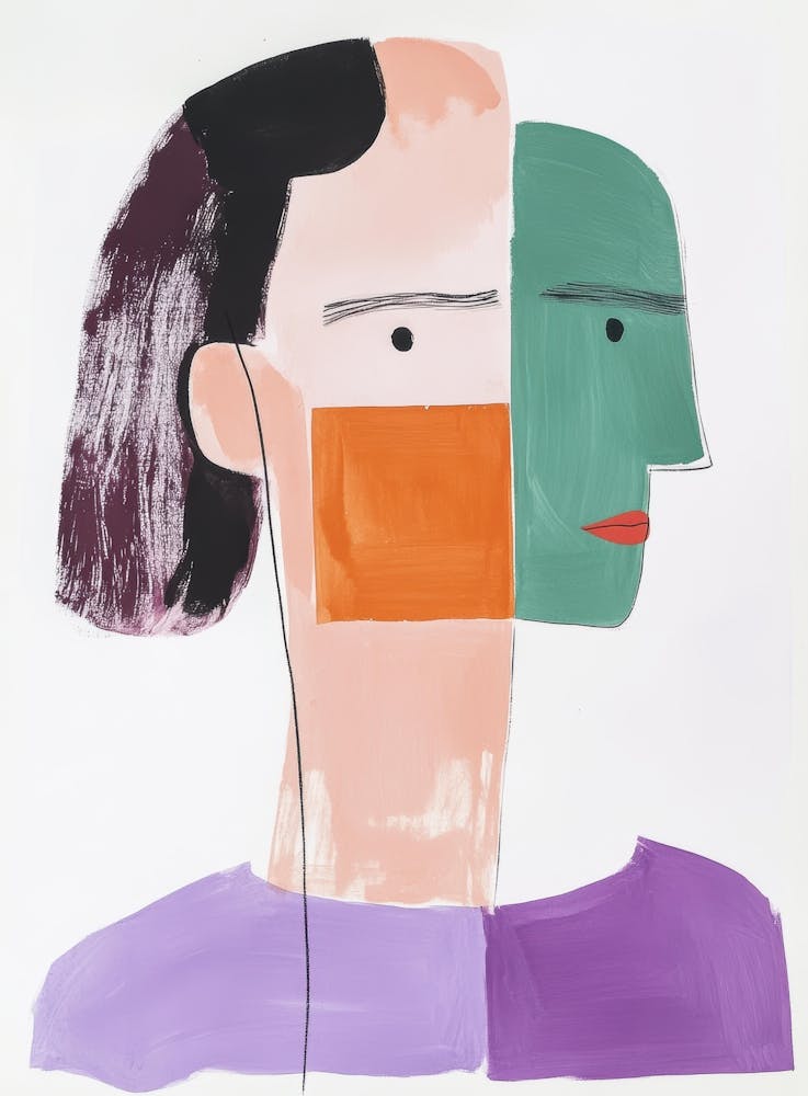 Abstract Portrait of a Woman 1