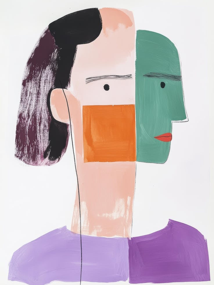 Abstract Portrait of a Woman 1