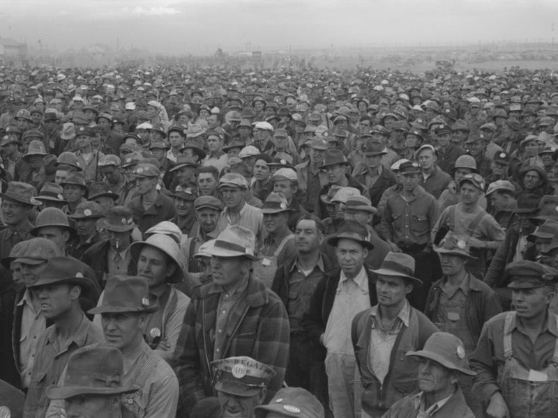 Untitled Photo, Possibly Related To Workmen At Umatilla Ordnance Depot At Beer Party Given By Contractor In