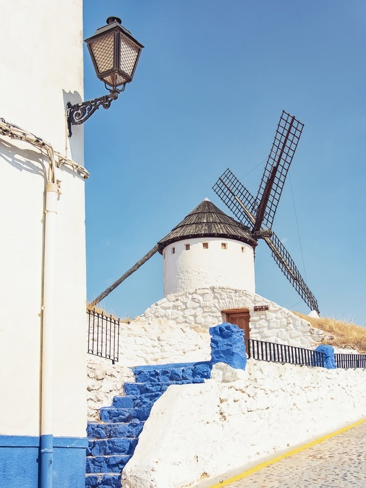 Windmill In Spain