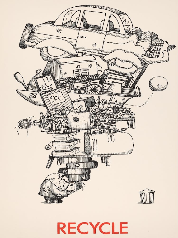 Recycle 1970 Vintage