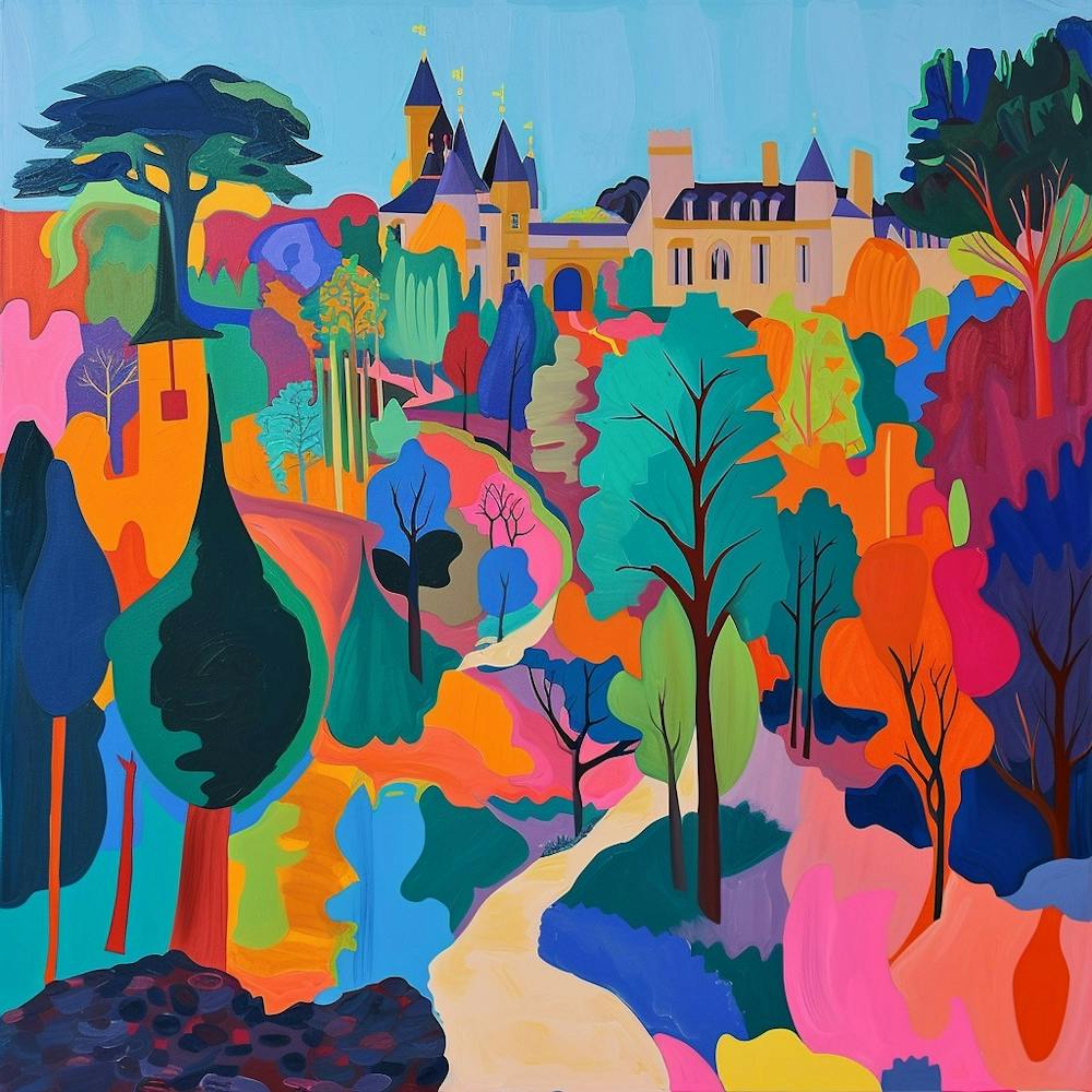 Colourful Gardens Luxembourg Gardens France 3