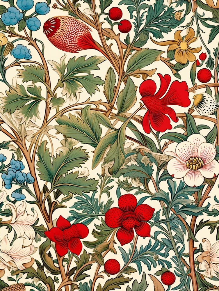 William Morris Tapete 105