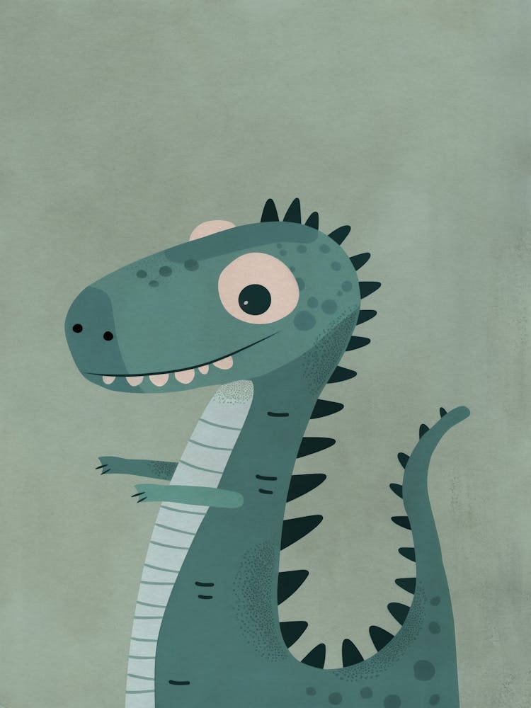 Boho Nursery 9 Dinosaur 1