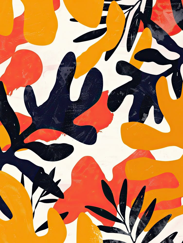 Cosmic Jungle Matisse Style