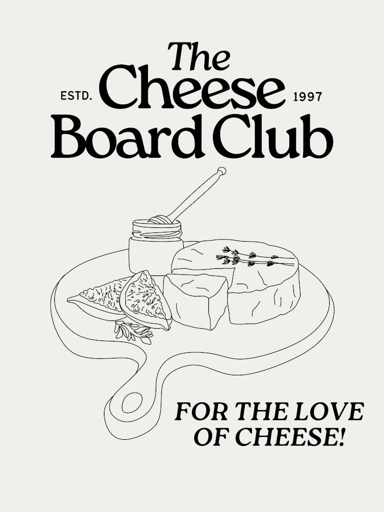 The Cheese Board Club | Vintage Retro Kitchen 1