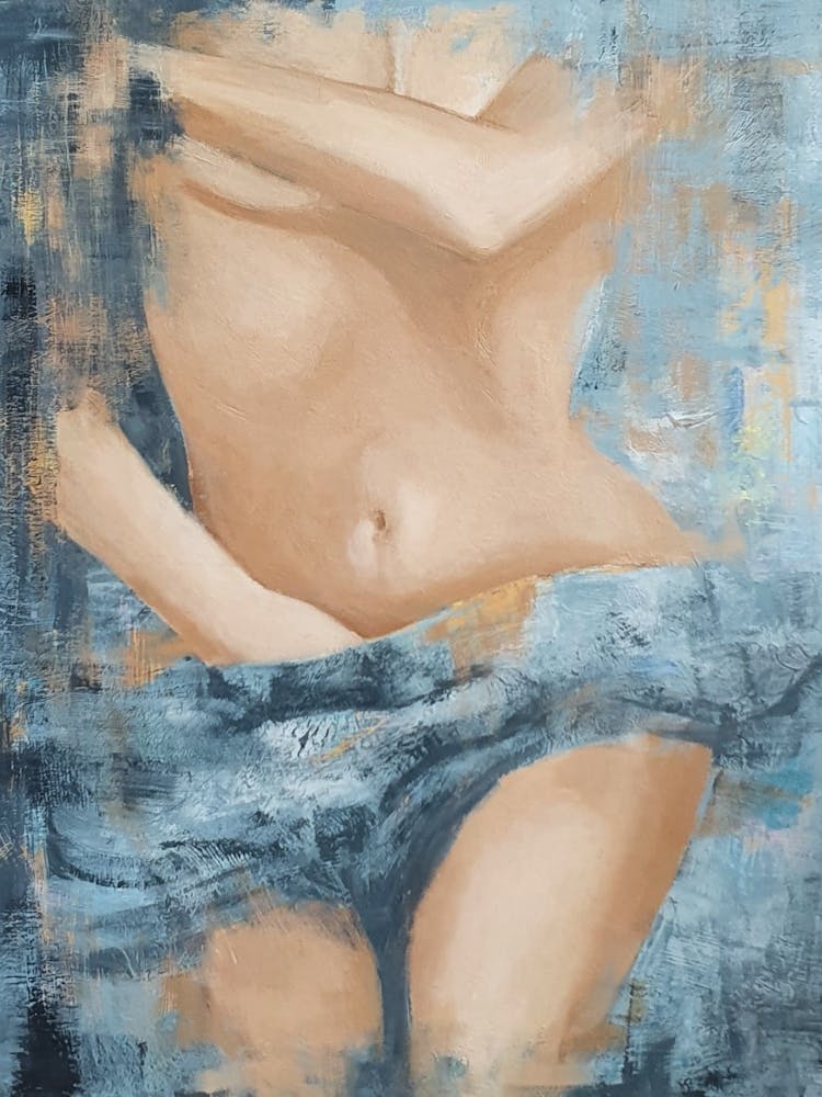What If? - erotic art, nude, body, naked woman, home decor
