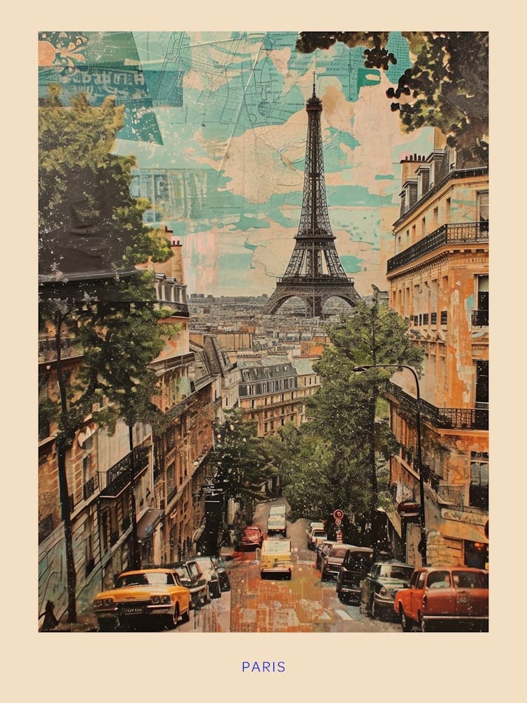 Kitsch Paris Poster 2
