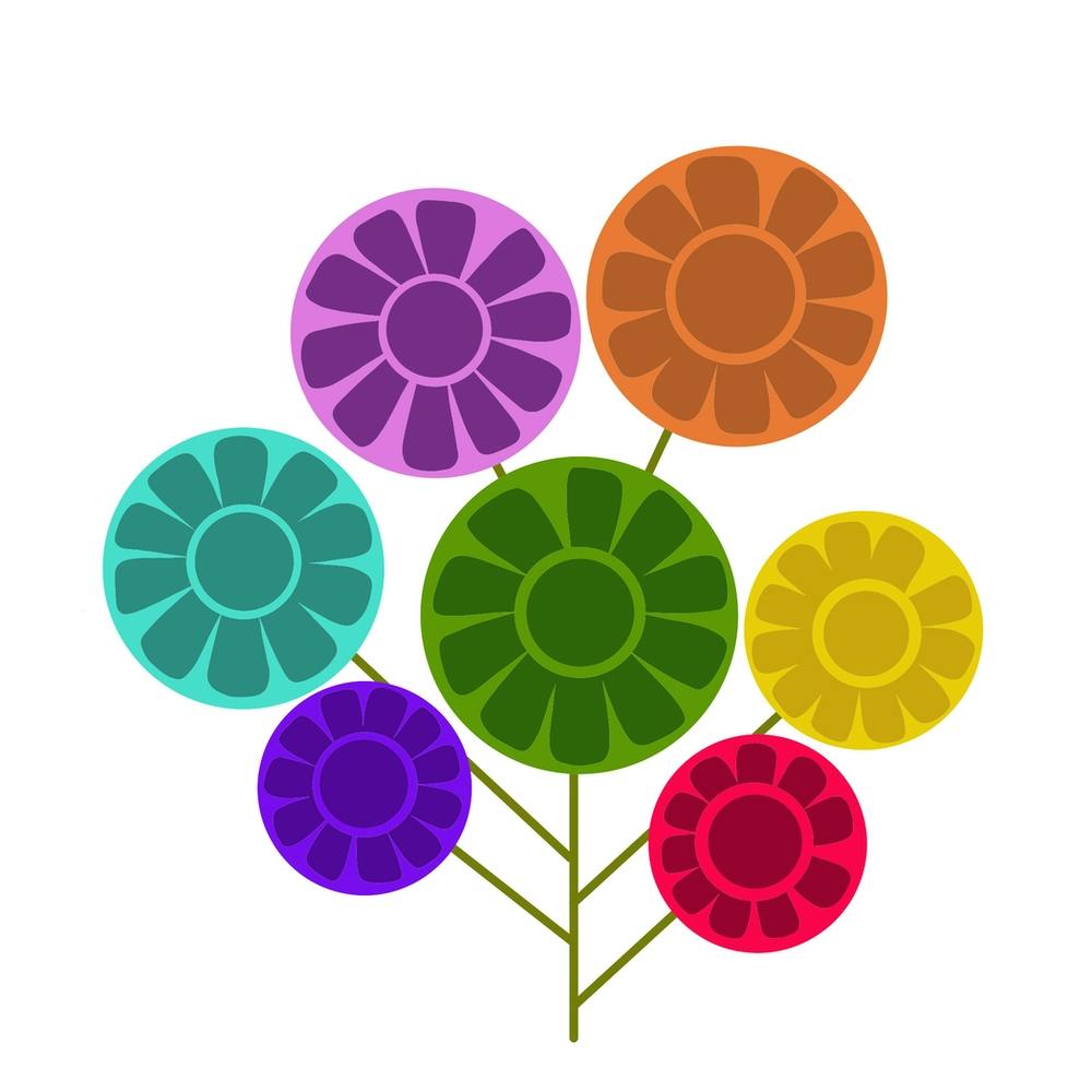 Abstract Flowers
