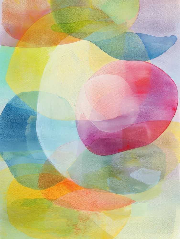 Abstract Watercolor Painting 57