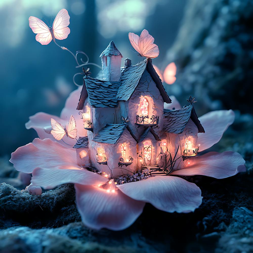Enchanted Fairy Village in Flower 10