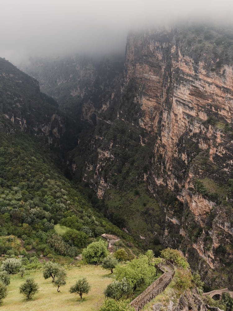 Foggy Mountains Italy