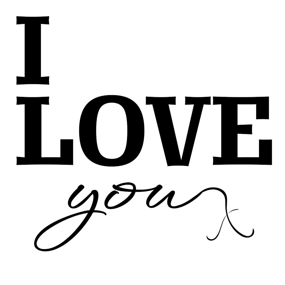 Ich liebe dich x