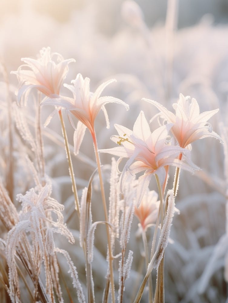 Frosty Botanical Lily 1