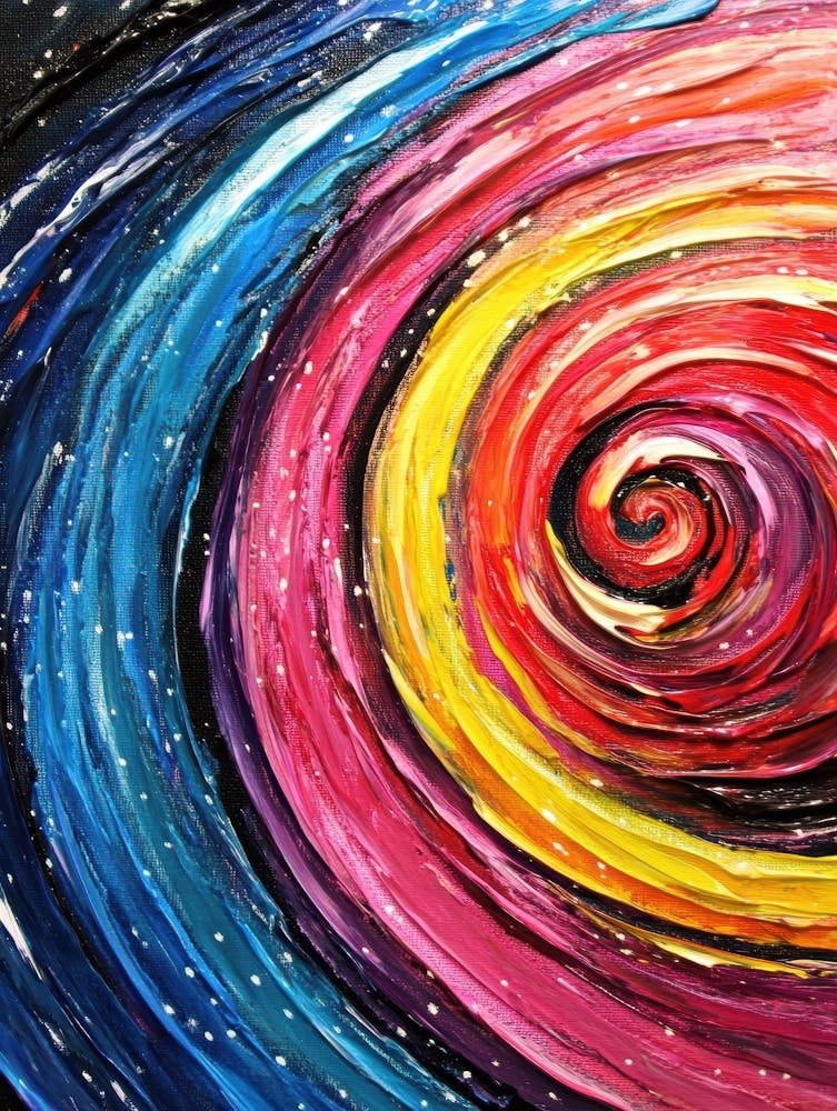 Spiralgemälde 8