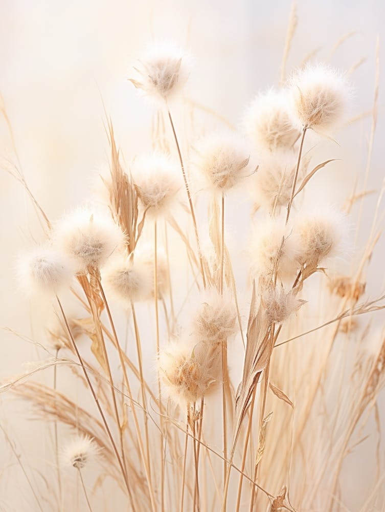 Boho Dried Flowers Cornflower 1