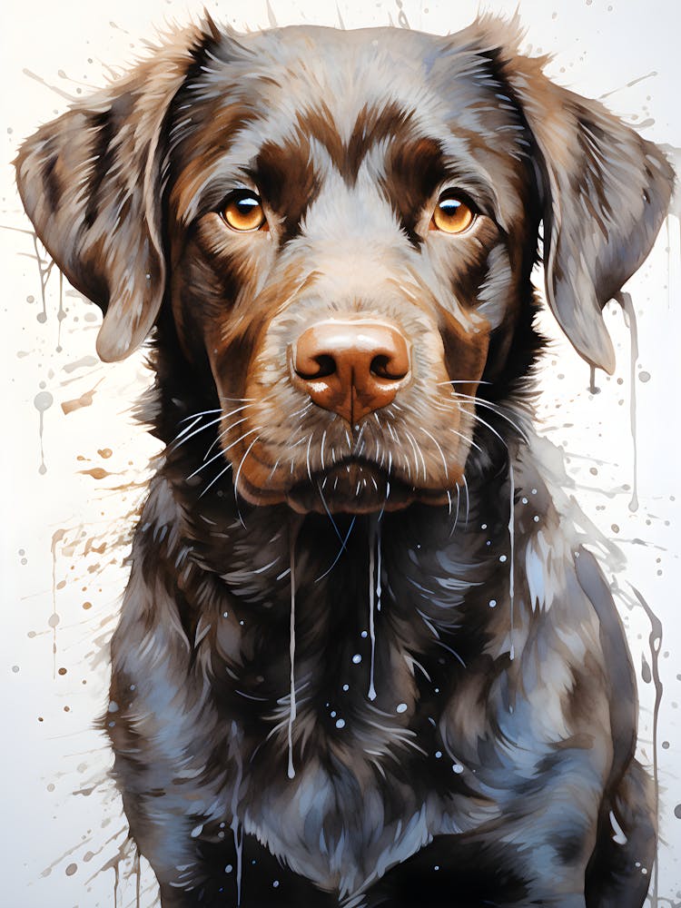 Bark And Brushstrokes