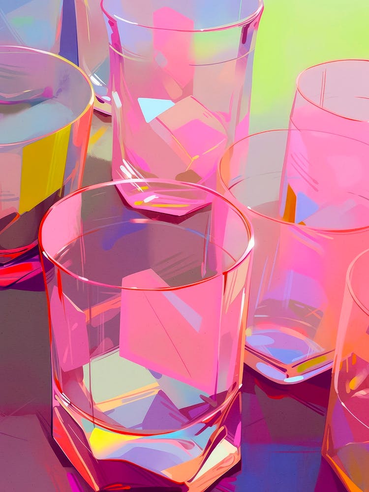 Pink Glasses No 2