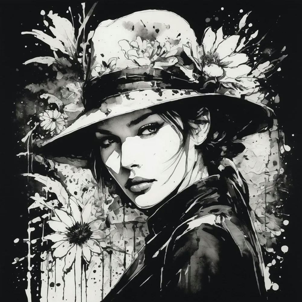 Girl In A Hat
