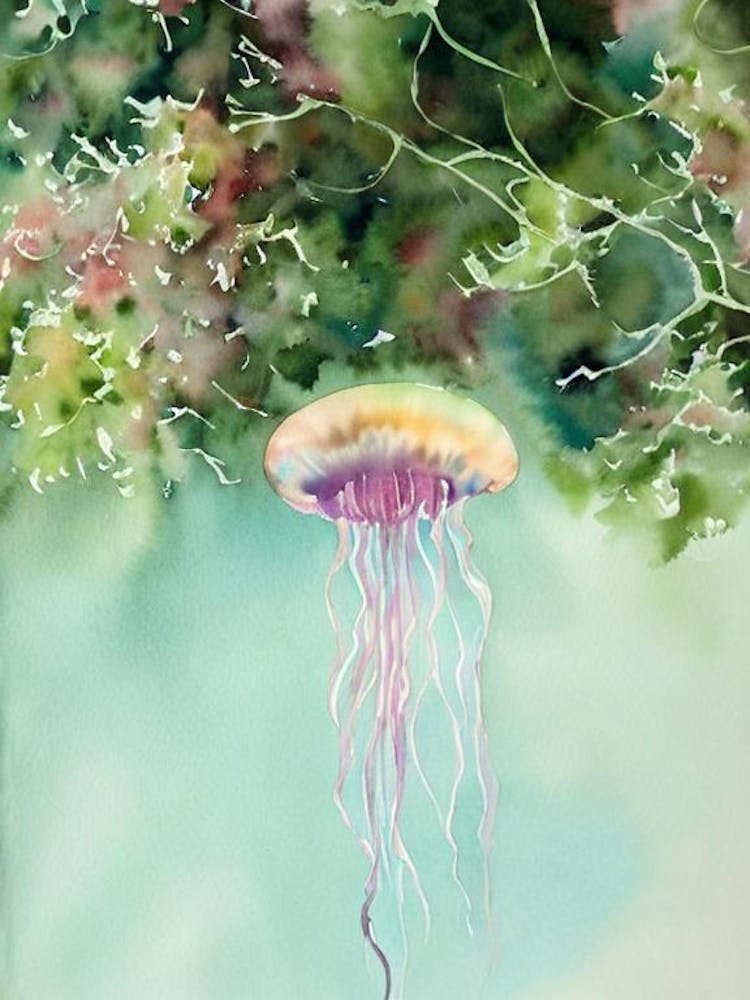 Granrojo Jellyfish II Storybook Watercolour