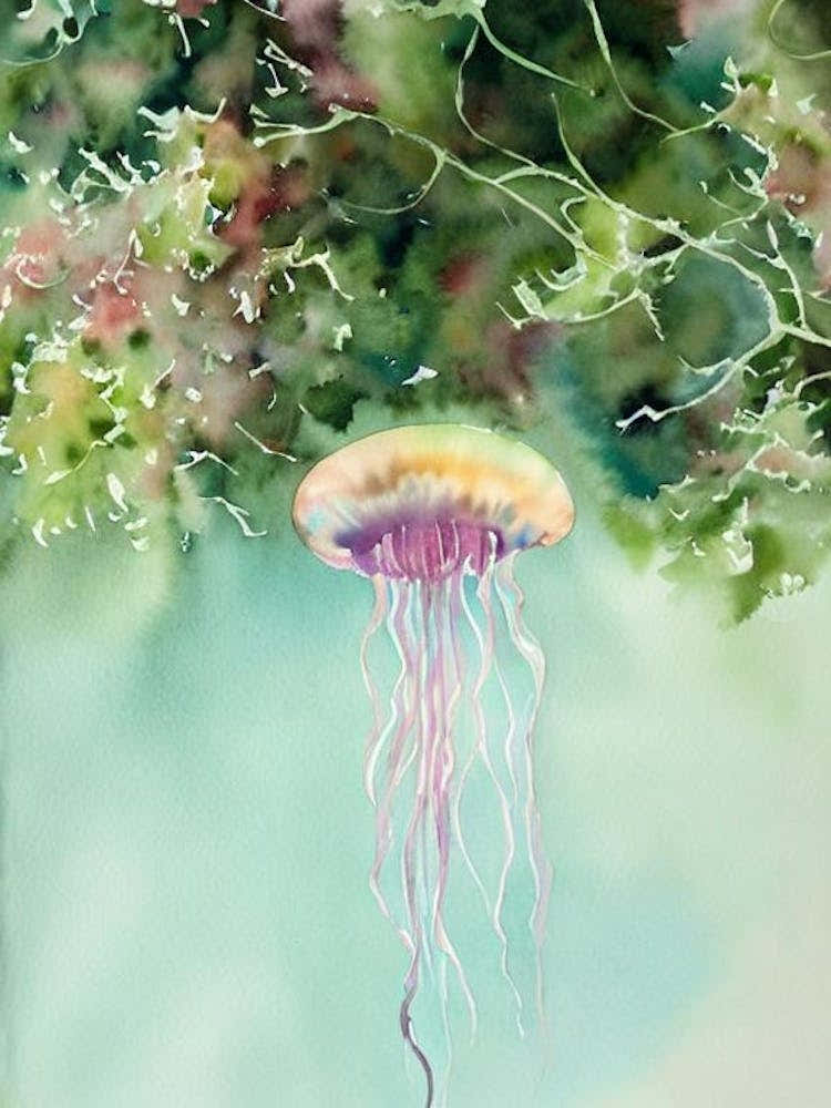 Granrojo Jellyfish II Storybook Watercolour