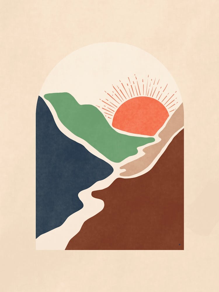 Sunrise In The Mountains 3