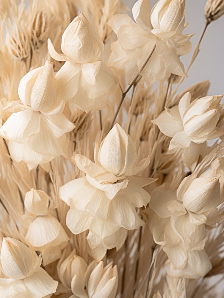 Boho Dried Flowers Aconitum 3